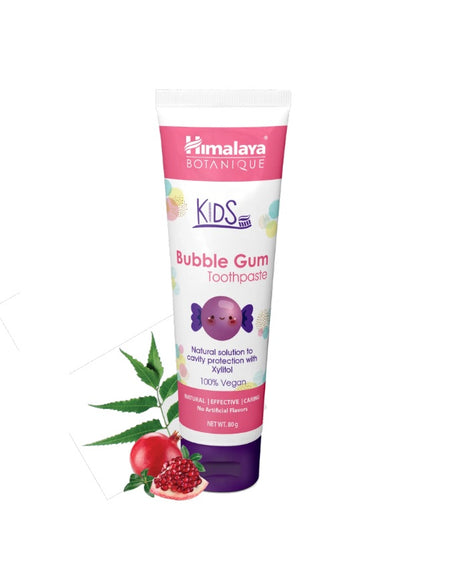 Kids Toothpaste, Bubble Gum - 80 grams - Himalaya