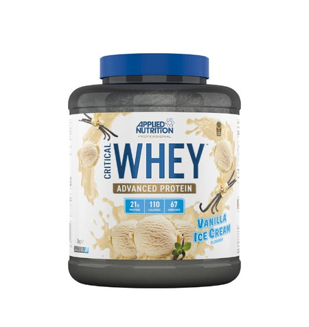 Critical Whey, Vanilla Ice Cream - 2000 grams - Applied Nutrition