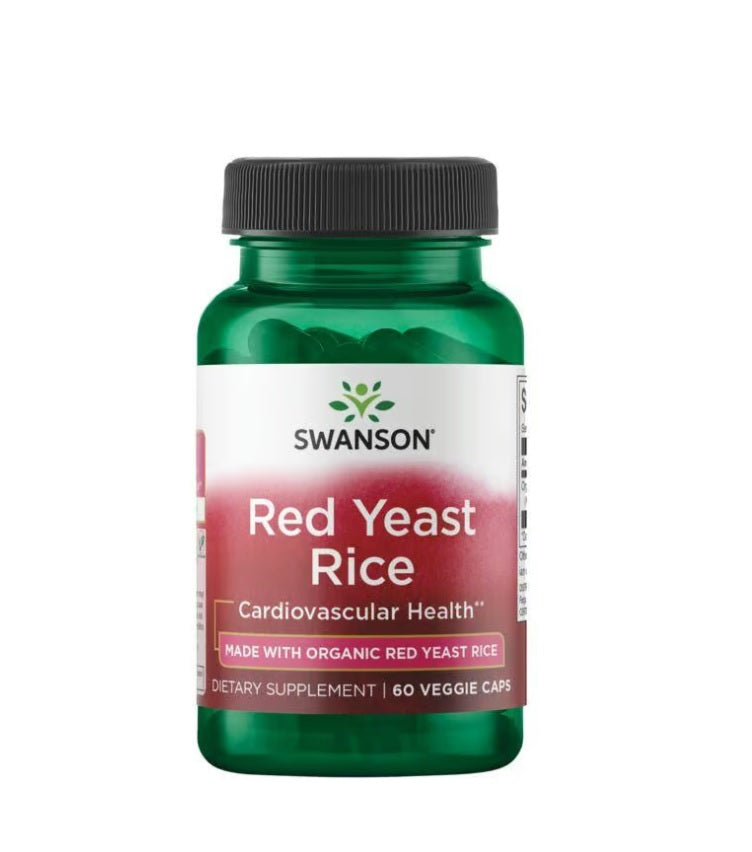 Red Yeast Rice, 600mg - 60 vcaps - Swanson