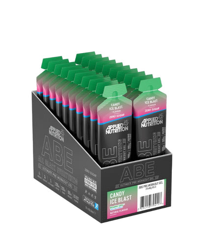 ABE - All Black Everything Gel, Candy Ice Blast - 20 x 60g - Applied Nutrition