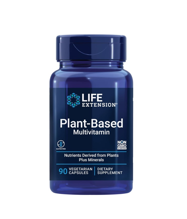 Plant-Based Multivitamin - 90 vcaps Life Extension