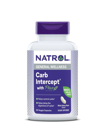 Carb Intercept with Phase 2 - 120 vcaps - Natrol