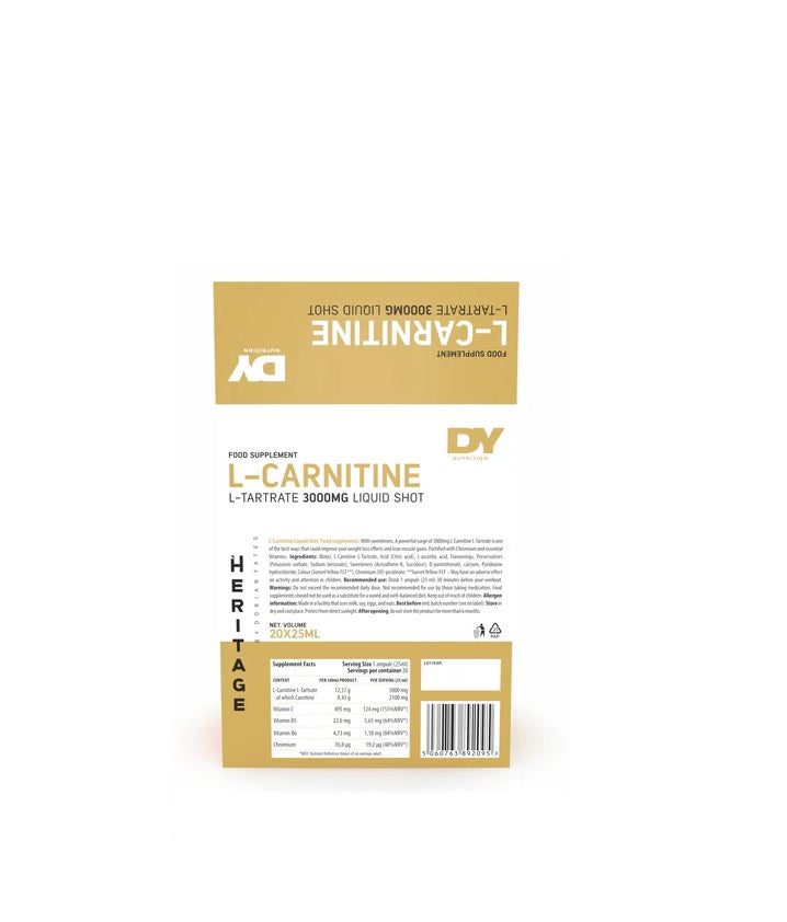 Liquid L-Carnitine 3000, Orange 20 x 25ml. Dorian Yates