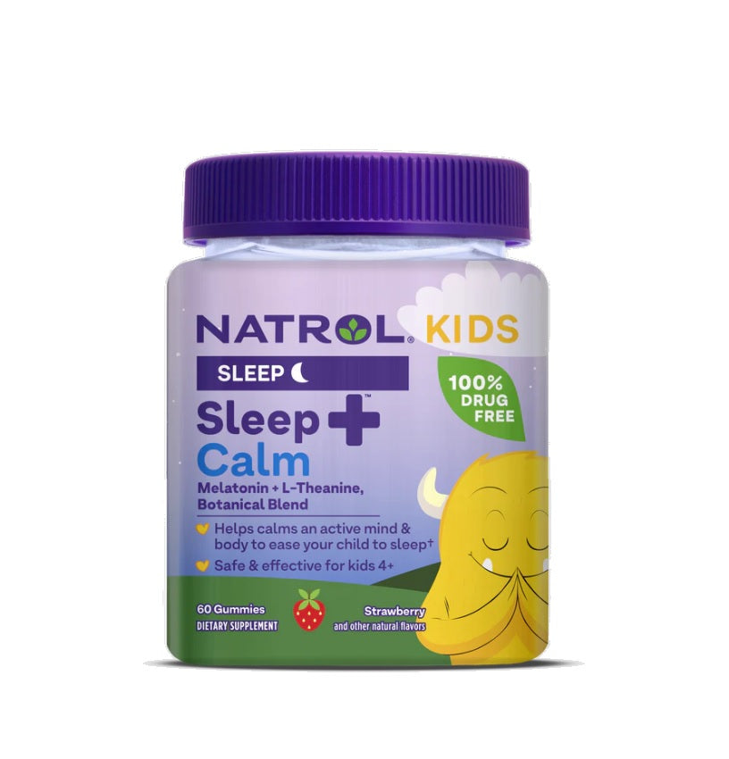 Kids Sleep + Calm, Strawberry - 60 gummies - Natrol