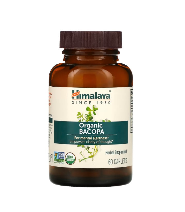 Organic Bacopa - 60 caplets - Himalaya