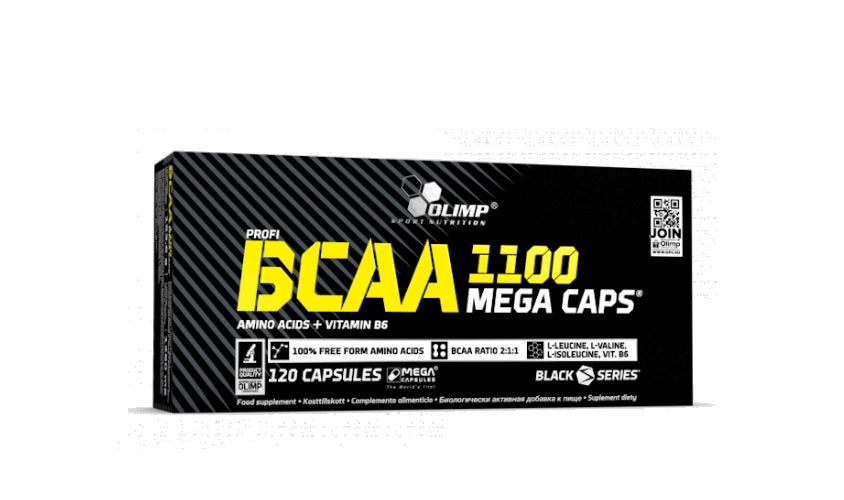 BCAA 1100 Mega Caps - 120 caps - Olimp Nutrition