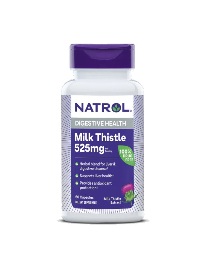 Milk Thistle, 525mg - 60 caps - Natrol