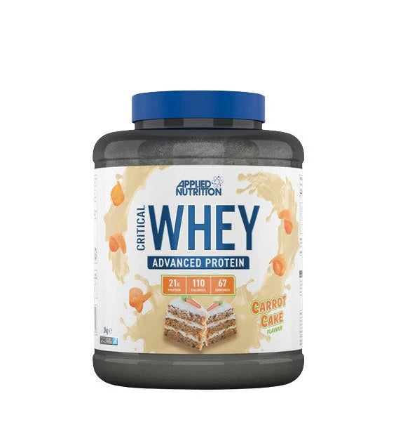 Critical Whey, Carrot Cake - 2000 grams - Applied Nutrition