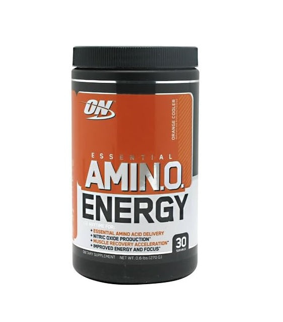 Essential Amino Energy, Orange Cooler - 270 grams - Optimum Nutrition