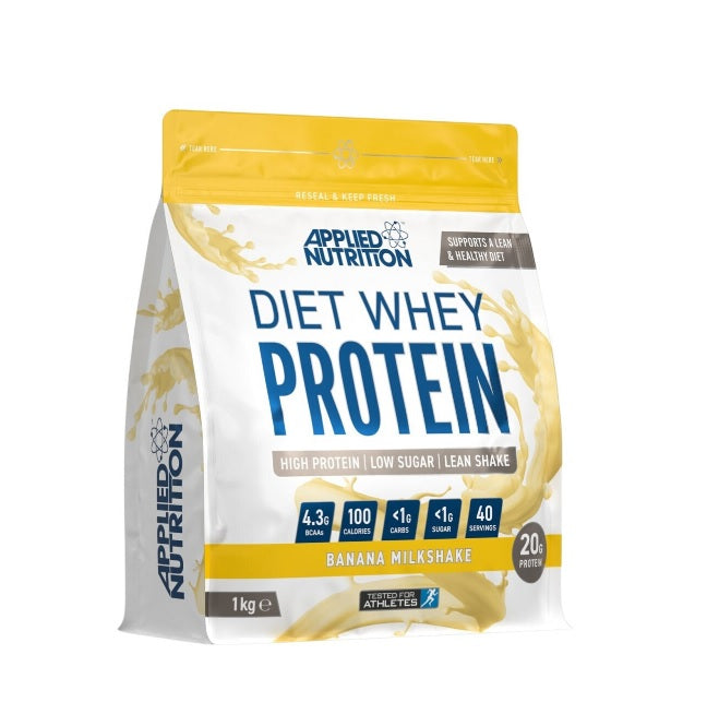 Diet Whey, Banana Milkshake - 1000 grams - Applied Nutrition