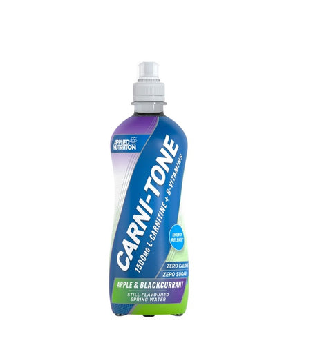 Carni-Tone, Apple &amp; Blackcurrant - 12 x 500 ml. - Applied Nutrition