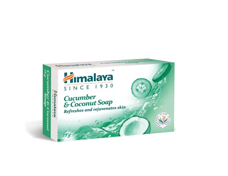 Cucumber Refreshing Soap - 75 grams - Himalaya