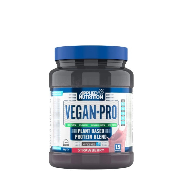 Vegan-Pro, Strawberry - 450 grams - Applied Nutrition