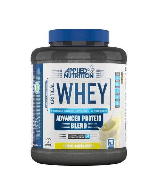 Critical Whey, Lemon Cheesecake - 2270 grams - Applied Nutrition