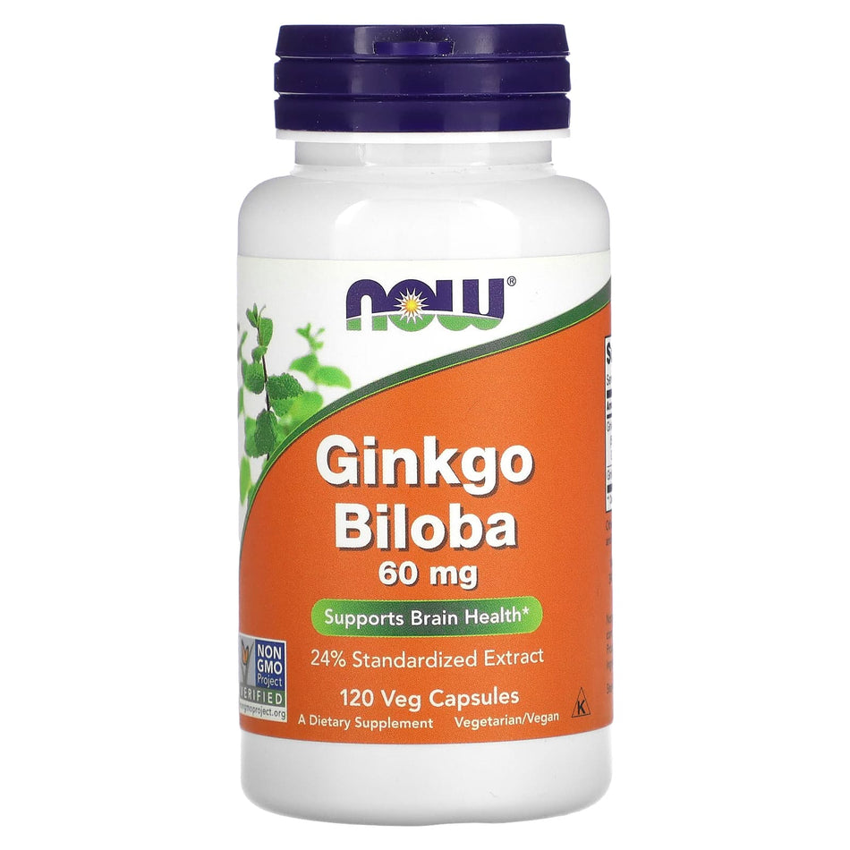 Ginkgo Biloba, 60mg - 120 cápsulas