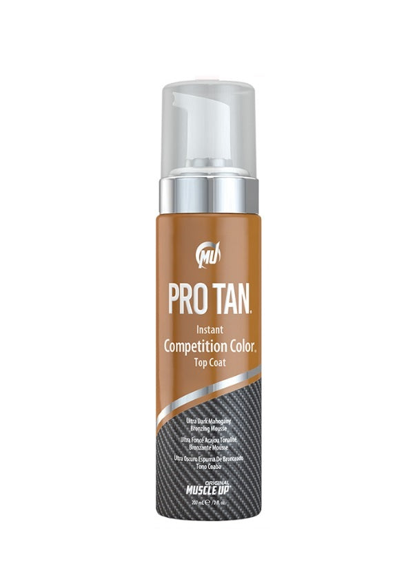 Instant Competition Color Top Coat, (Foam With Applicator) - 207 ml. - Pro Tan