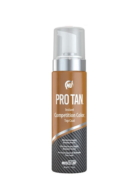 Instant Competition Color Top Coat, (Foam With Applicator) - 207 ml. - Pro Tan