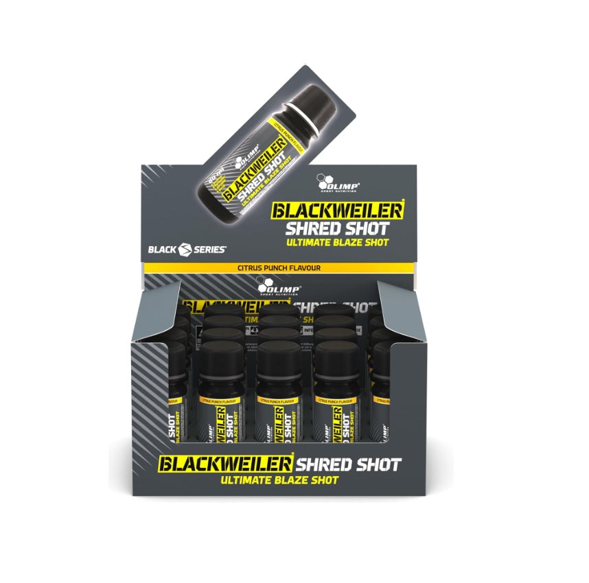 Blackweiler Shred Shot, Citrus Punch - 20 x 60 ml. - Olimp Nutrition