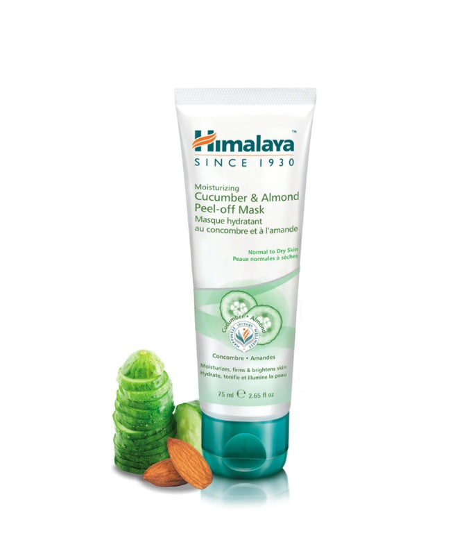 Moisturizing Cucumber &amp; Almond Peel-off Mask - 75 ml. - Himalaya