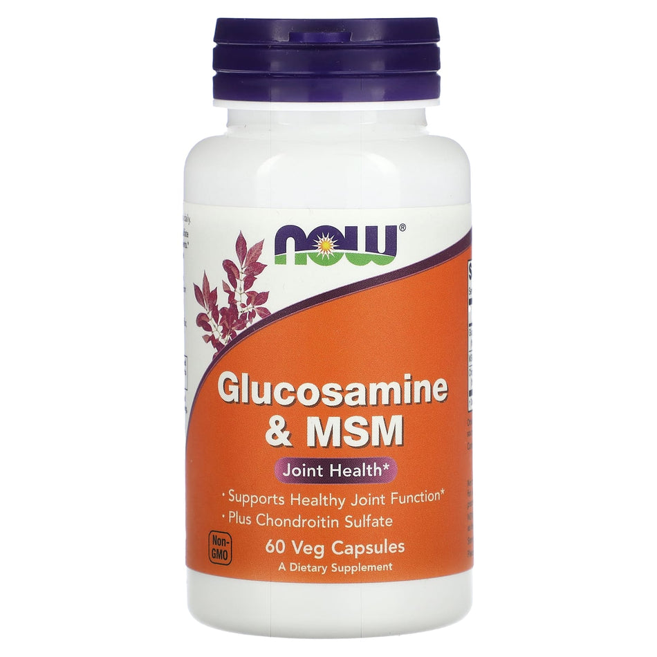 Glucosamina y MSM - 60 vcaps