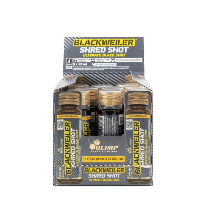 Blackweiler Shred Shot, Lemon Apple - 9 x 60 ml. - Olimp Nutrition