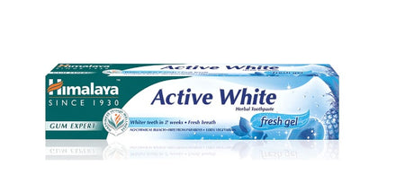 Active White Herbal Toothpaste - Fresh Gel - 75 ml. - Himalaya