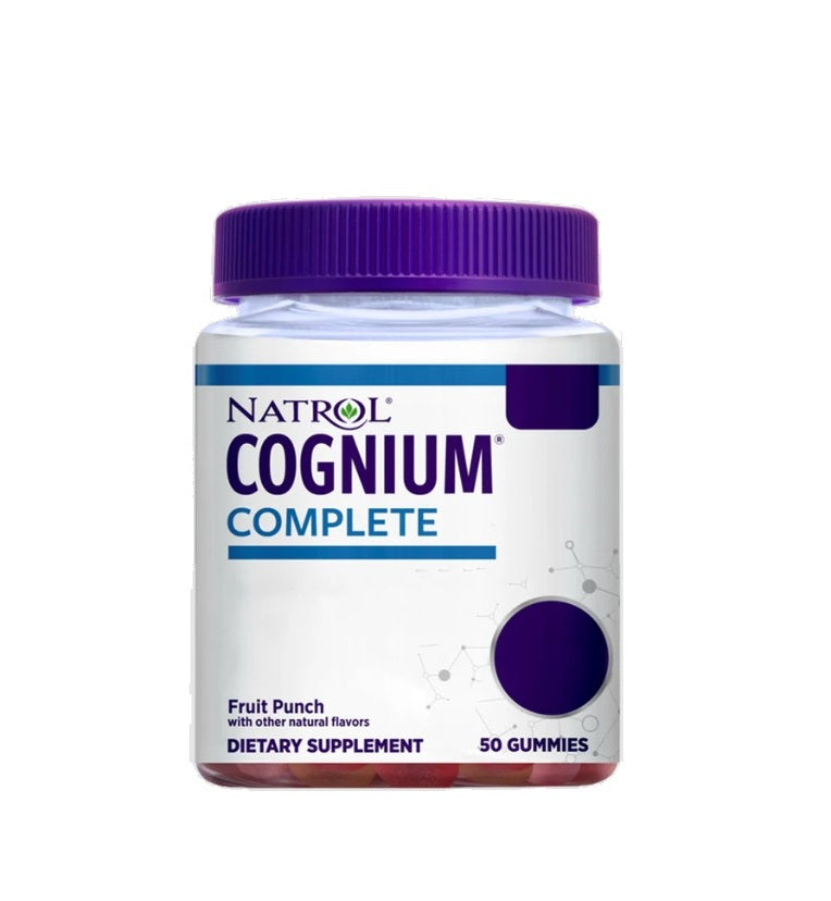 Cognium Complete, Fruit Punch - 50 gummies - Natrol