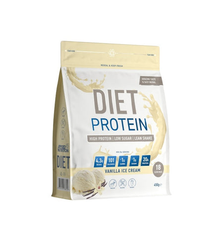 Diet Whey, Vanilla Ice Cream - 450 grams - Applied Nutrition