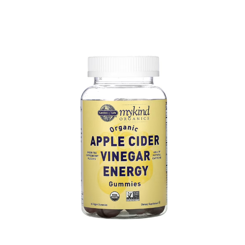 Mykind Organics Apple Cider Vinegar Energy Gummies 63 vegan gummies - Garden Of Life