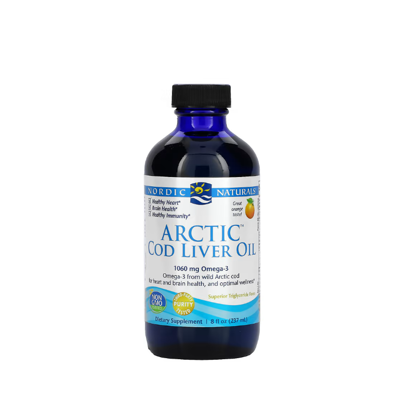 Arctic Cod Liver Oil, 1060mg Orange 237 ml - Nordic Naturals