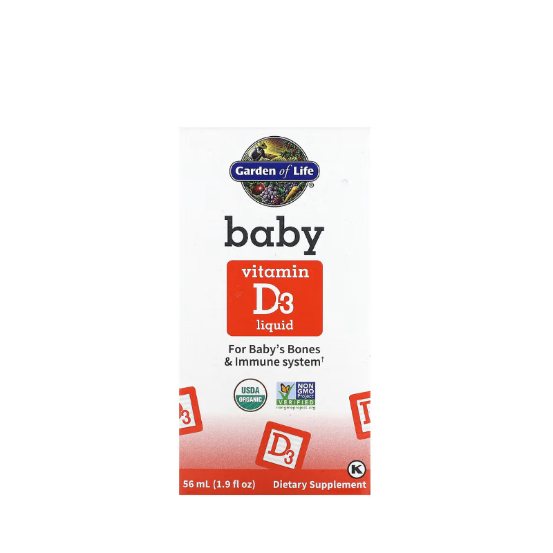 Baby Vitamin D3 Liquid 56 ml - Garden Of Life