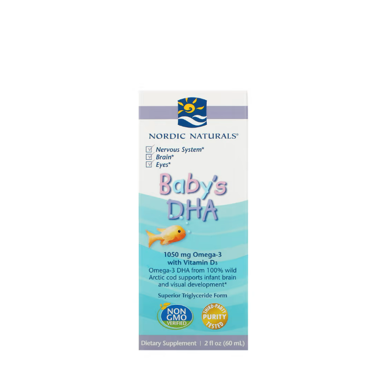 Baby's DHA, 1050mg with Vitamin D3 60 ml - Nordic Naturals