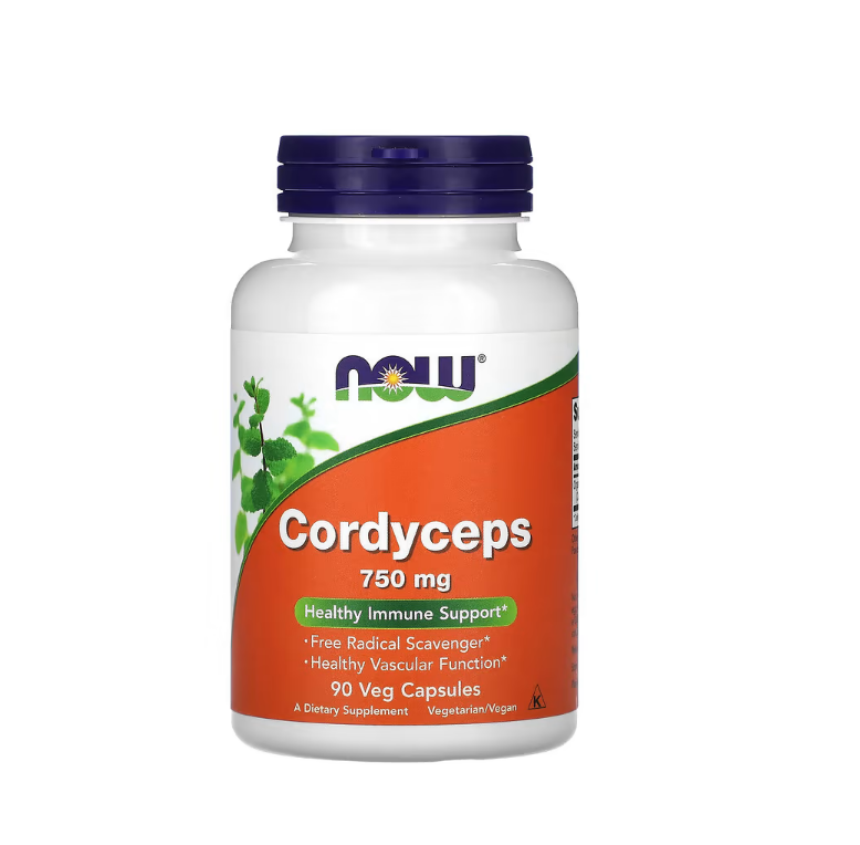 Cordyceps, 750mg 90 vcaps NOW Foods