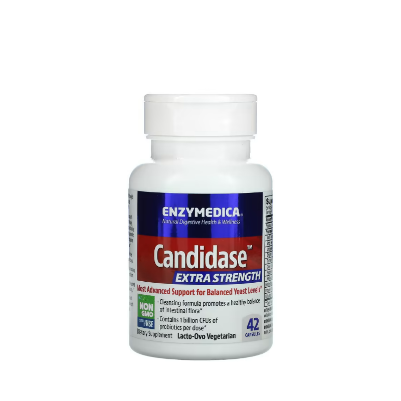 Candidase Extra Strength 42 caps - Enzymedica