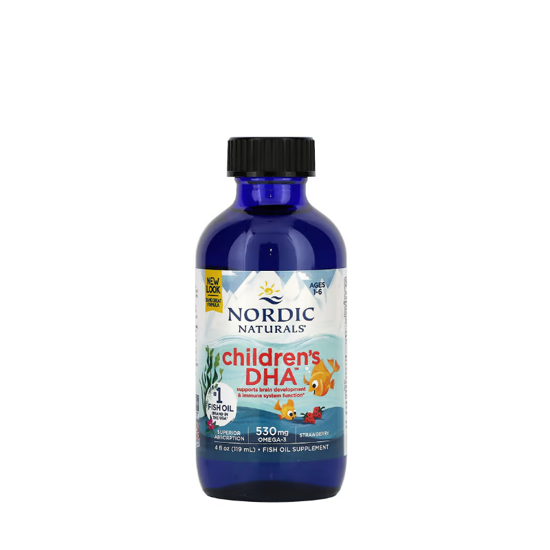 Children's DHA, 530mg Strawberry 119 ml - Nordic Naturals