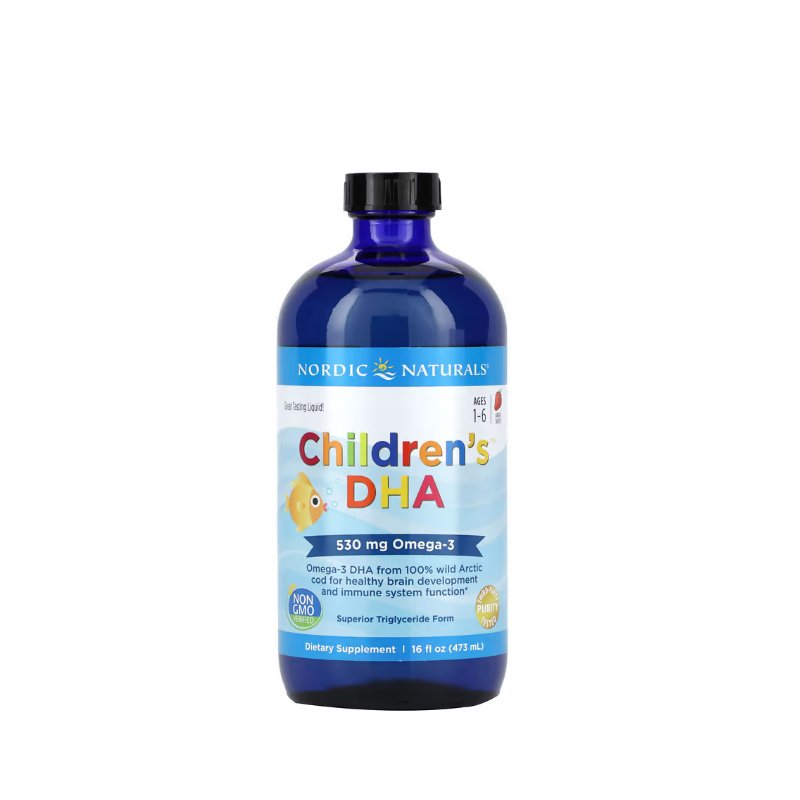 Children's DHA, 530mg Strawberry 473 ml - Nordic Naturals
