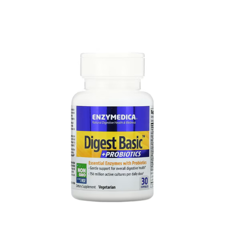Digest Basic + Probiotics 30 caps - Enzymedica