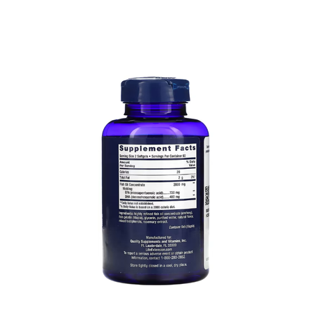 Clearly EPA/DHA 120 softgels - Life Extension