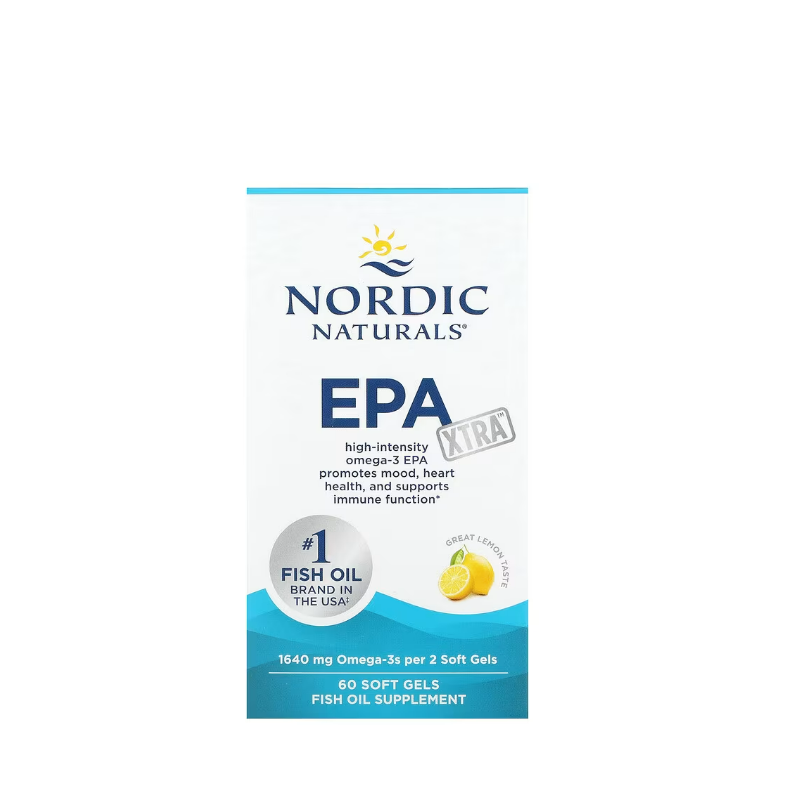 EPA Xtra, 1640mg Lemon 60 softgels - Nordic Naturals