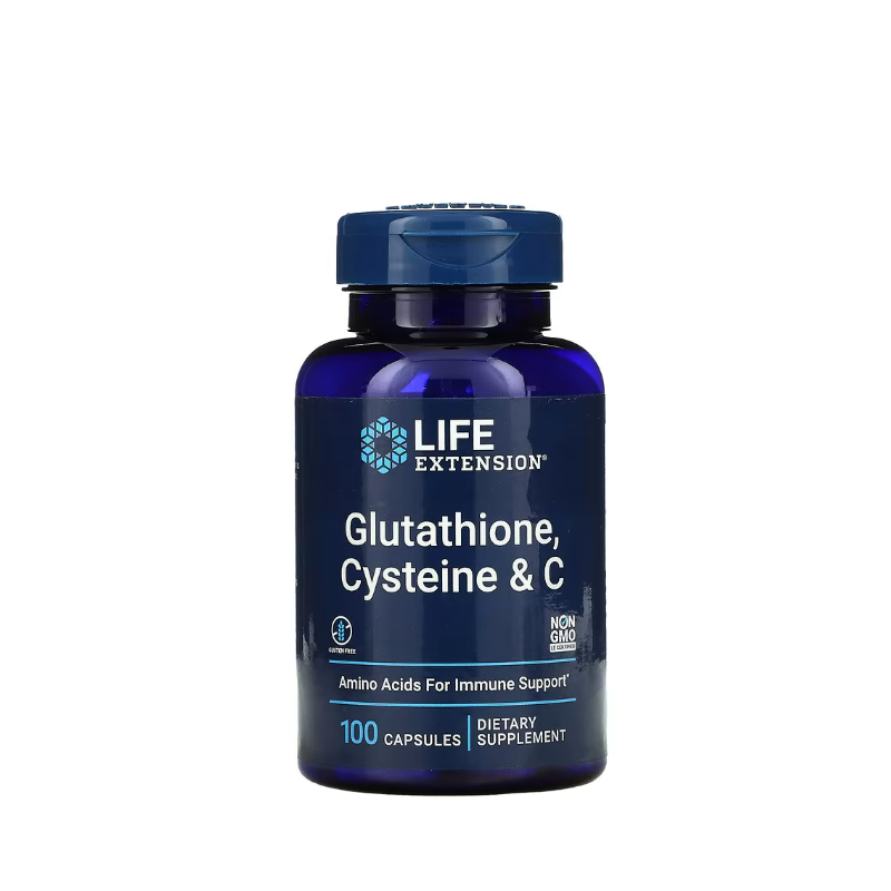 Glutathione, Cysteine & C 100 caps - Life Extension
