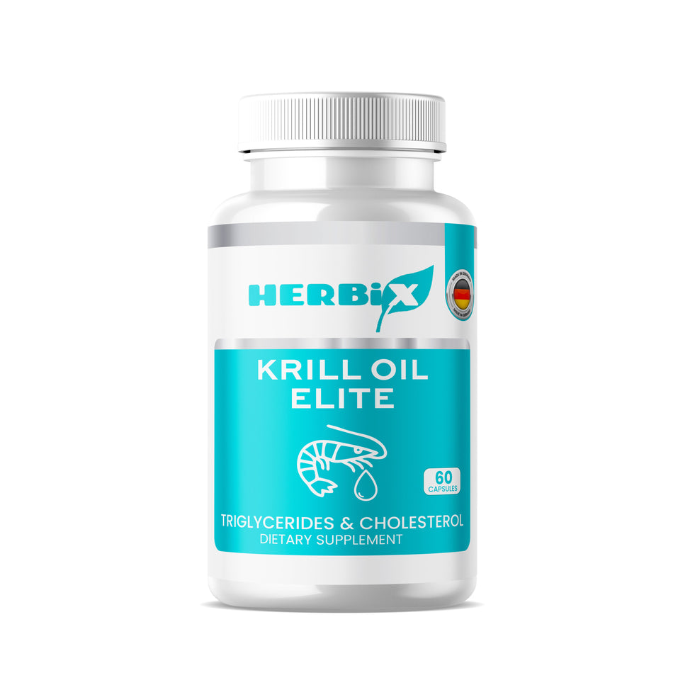 Krill Oil Elite 1000mg 60 capsules - Herbix