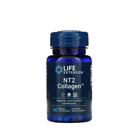 NT2 Collagen, 40mg 60 small caps - Life Extension
