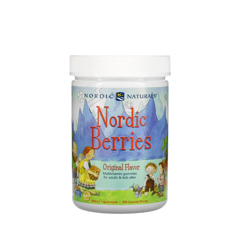 Nordic Berries Multivitamin, Original Flavor 200 gummy berries - Nordic Naturals