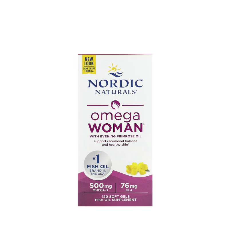 Omega Woman, 500mg 120 softgels - Nordic Naturals