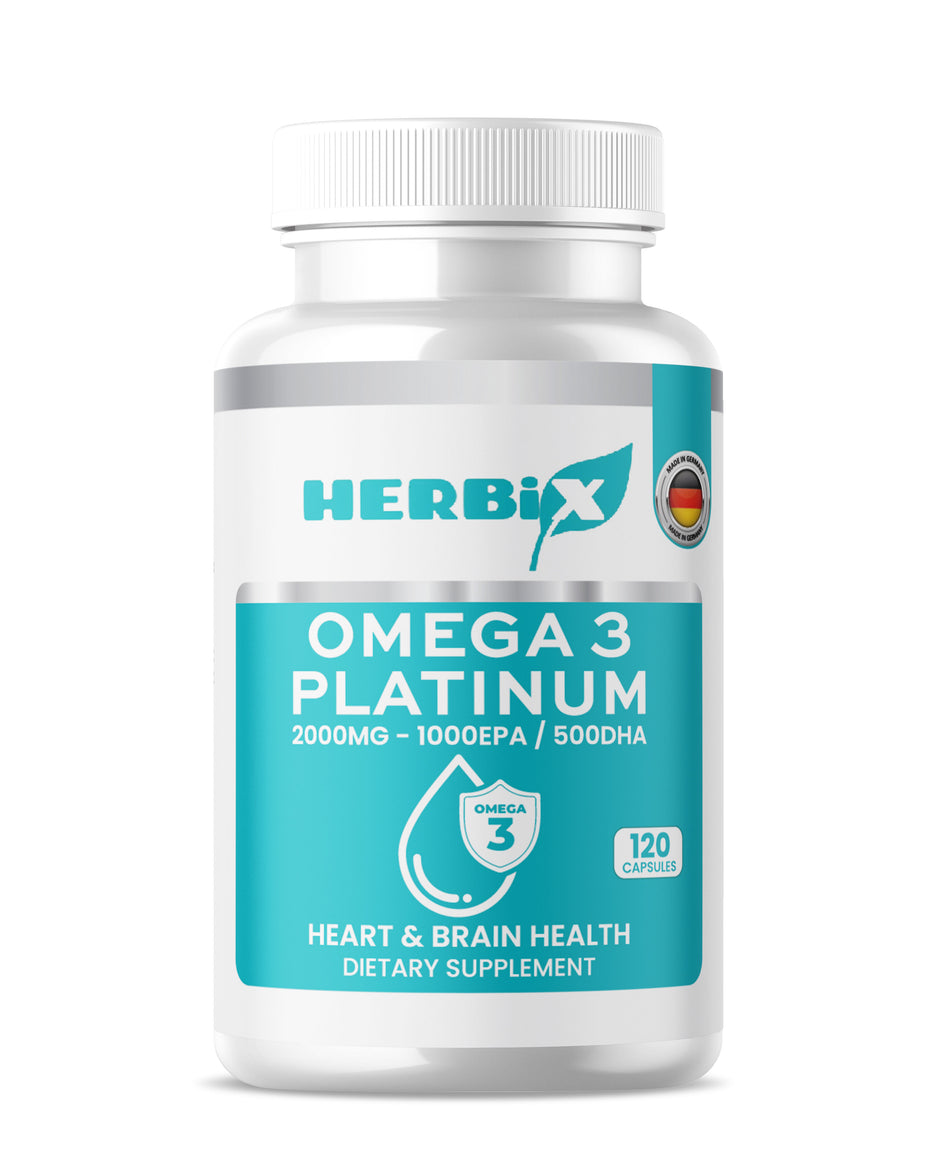 Omega 3 Platinum 2000mg 120 capsules - Herbix