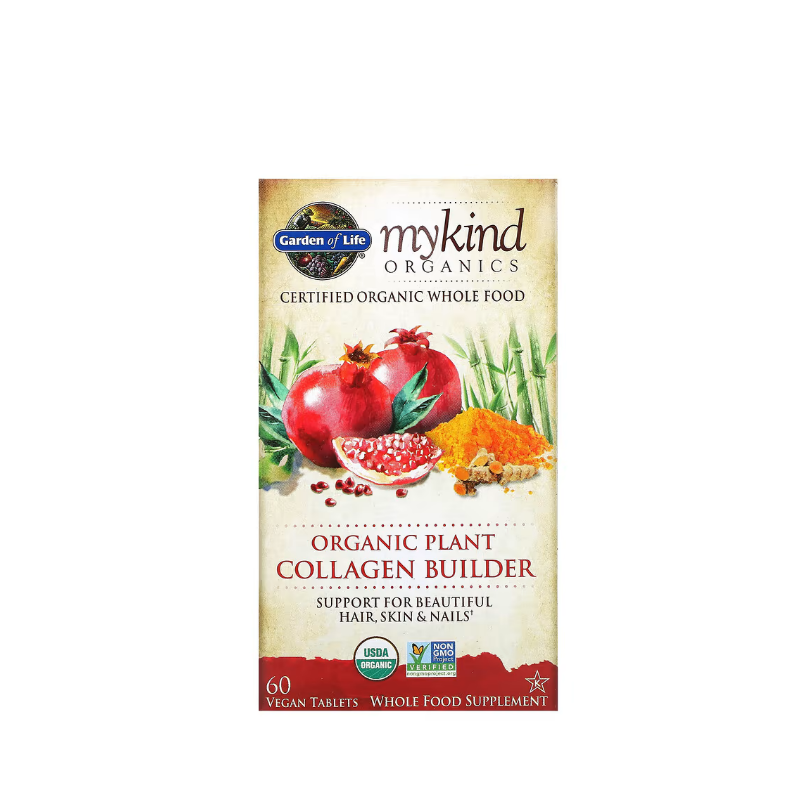 Mykind Organics Organic Plant Collagen Builder 60 vegan tabs - Garden Of Life
