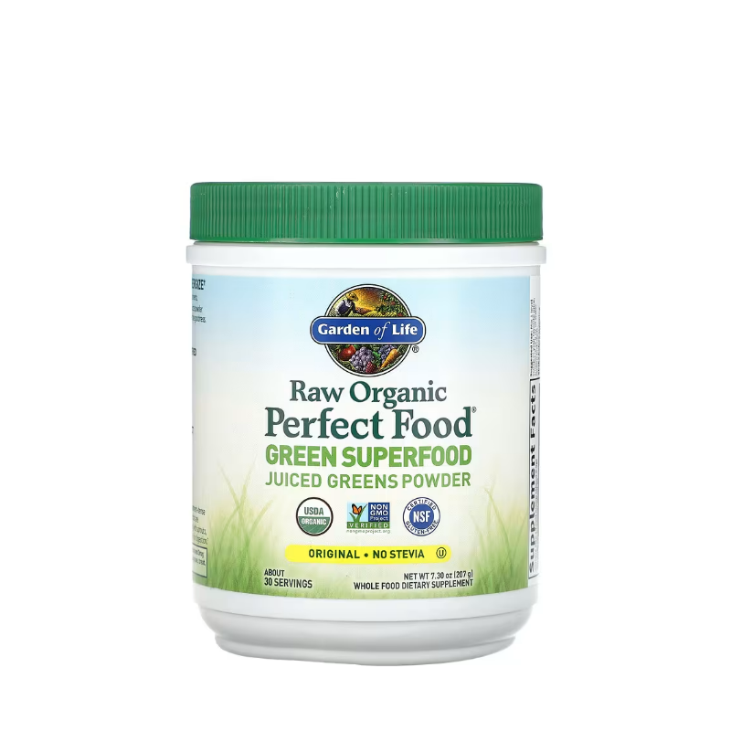 Raw Organic Perfect Food Green Superfood, Original 207 grams - Garden Of Life