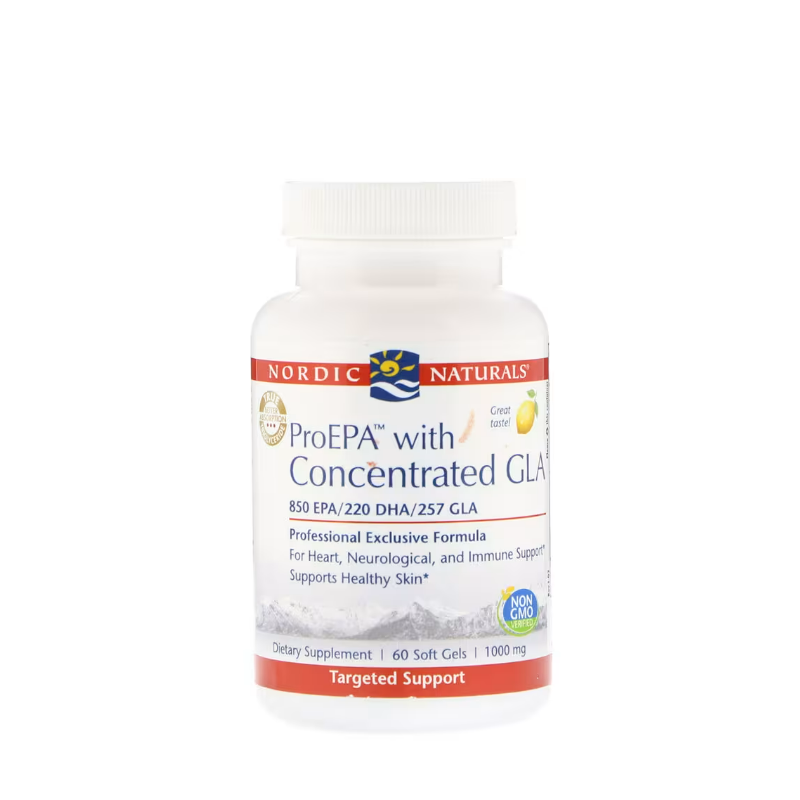 ProEPA with Concentrated GLA, Lemon 60 softgels - Nordic Naturals