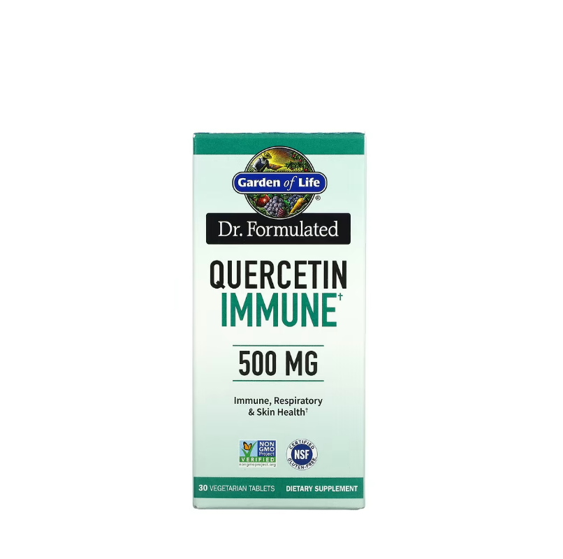Dr. Formulated Quercetin Immune, 500mg 30 vegetarian tabs - Garden Of Life