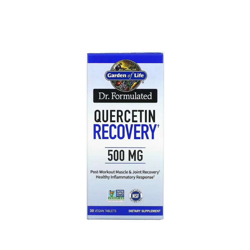 Dr. Formulated Quercetin Recovery, 500mg 30 vegan tabs - Garden Of Life